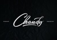 Chandy Signature Font - Featured Image