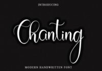 Chanting Font - Featured Image