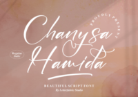 Chanysa Hamida Font - Featured Image
