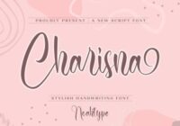 Charisna Font - Featured Image