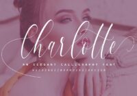 Charlotte Calligraphy Font - Featured Image