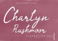 Charlyn Rushmoor Font - Featured Image