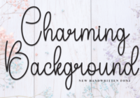Charming Background Font - Featured Image