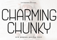 Charming Chunky Font - Featured Image