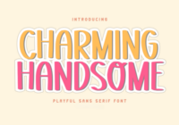 Charming Handsome Font - Featured Image