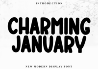 Charming January Font - Featured Image