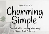 Charming Simple Font - Featured Image