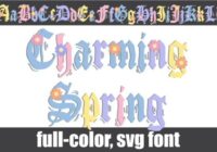 Charming Spring Font - Featured Image