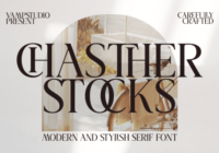 Chasther Stocks Font - Featured Image