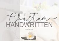 Chastum Font - Featured Image