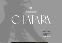 Chatara Font - Featured Image
