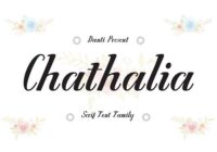 Chathalia Font - Featured Image