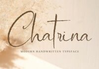 Chatrina Font - Featured Image