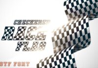 Checkered Race Font - Featured Image