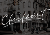 Checkpoint Font - Featured Image