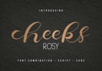 Cheeks Rosy Font - Featured Image
