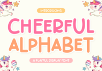 Cheerful Alphabet Font - Featured Image
