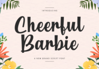 Cheerful Barbie Font - Featured Image