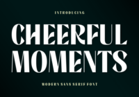 Cheerful Moments Font - Featured Image