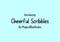 Cheerful Scribbles Font - Featured Image