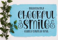 Cheerful Smile Font - Featured Image