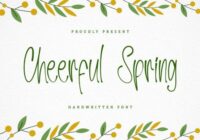 Cheerful Spring Font - Featured Image