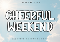 Cheerful Weekend Font - Featured Image