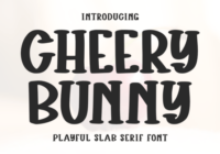 Cheery Bunny Font - Featured Image