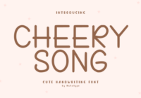 Cheery Song Font - Featured Image