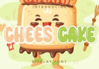 Chees Cake Font - Featured Image