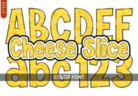 Cheese Slice Font - Featured Image