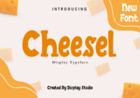 Cheesel Font - Featured Image