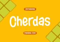 Cherdas Font - Featured Image