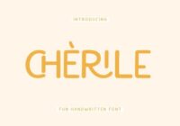 Cherile Font - Featured Image