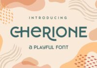 Cherione Font - Featured Image