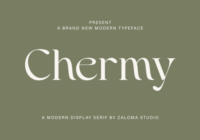 Chermy Font - Featured Image