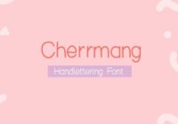 Cherrmang Font - Featured Image