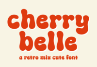 Cherry Belle Font - Featured Image