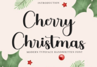 Cherry Christmas Font - Featured Image