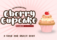 Cherry Cupcake Font - Featured Image