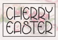 Cherry Easter Font - Featured Image