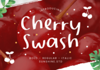 Cherry Swash Font - Featured Image