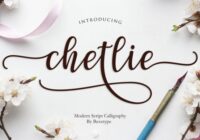 Chetlie Script Font - Featured Image