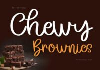 Chewy Brownies Font - Featured Image