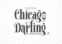 Chicago Darling Font - Featured Image