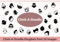 Chick-a-doodle Font - Featured Image
