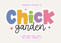 Chick Garden Duo Font - Featured Image