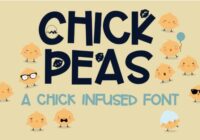 Chick Peas Font - Featured Image