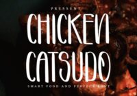Chicken Catsudo Font - Featured Image