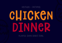 Chicken Dinner Font - Featured Image